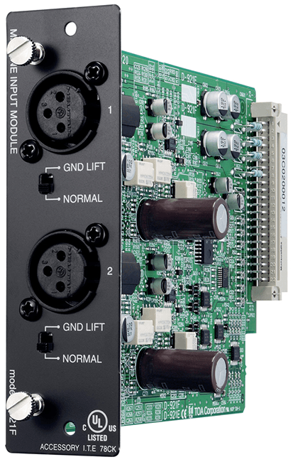 D-921F Mic/Line Input Module