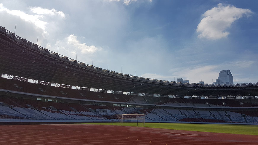 Newly refurbished Indonesia, Gelora Bung Karno (GBK) Stadium installed with TOA sound systems